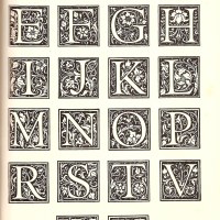 Initial Letters from the Westminster Press, London, c1925 